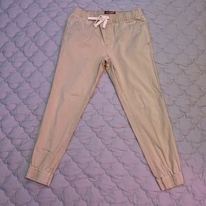 Arizona Jean Company Flex Jogger Skinny Tan Joggers.
